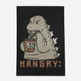 Hangry Kaiju-None-Indoor-Rug-pigboom