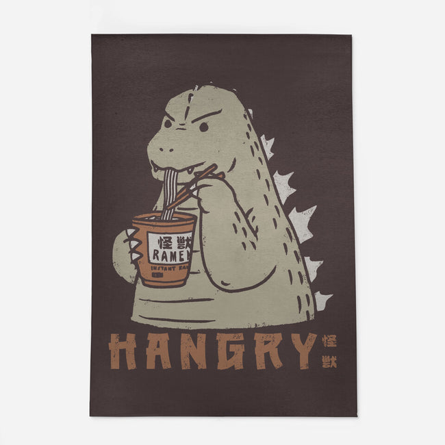 Hangry Kaiju-None-Indoor-Rug-pigboom