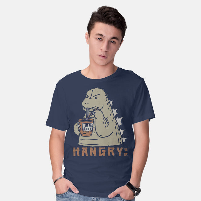 Hangry Kaiju-Mens-Basic-Tee-pigboom