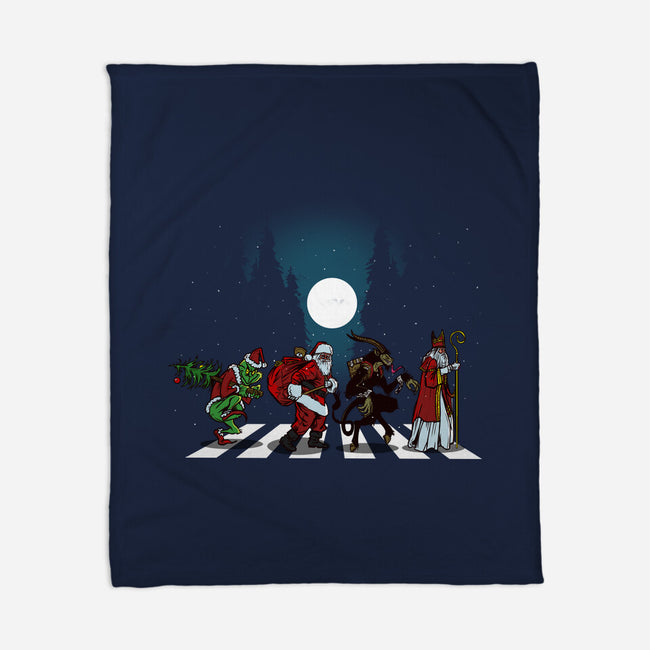 The Holiday Road-None-Fleece-Blanket-AndreusD