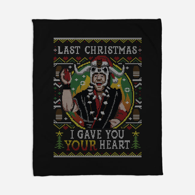 Ugly Sweater Of Doom-None-Fleece-Blanket-Olipop