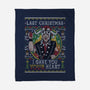 Ugly Sweater Of Doom-None-Fleece-Blanket-Olipop