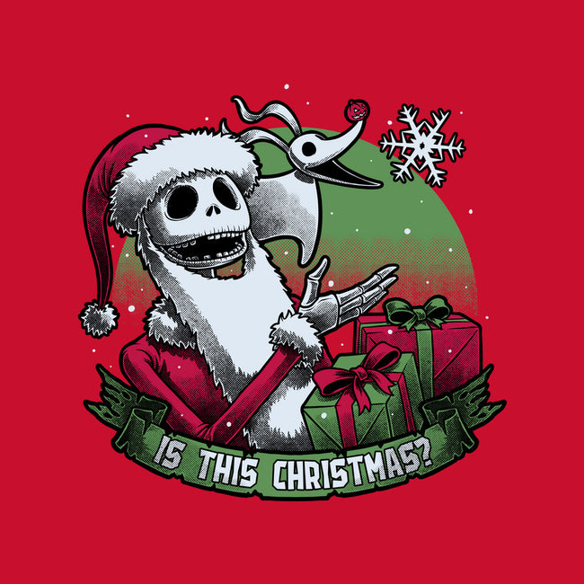 Skeleton Christmas Halloween-Dog-Basic-Pet Tank-Studio Mootant