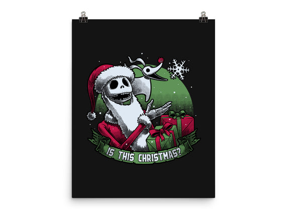 Skeleton Christmas Halloween