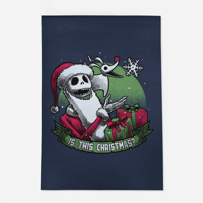 Skeleton Christmas Halloween-None-Indoor-Rug-Studio Mootant