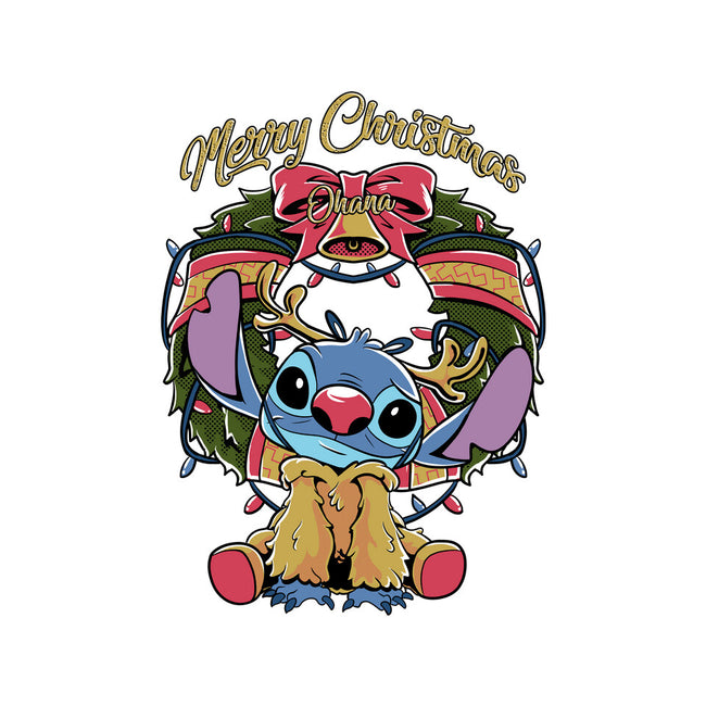 Stitch Christimas-Mens-Basic-Tee-Nihon Bunka