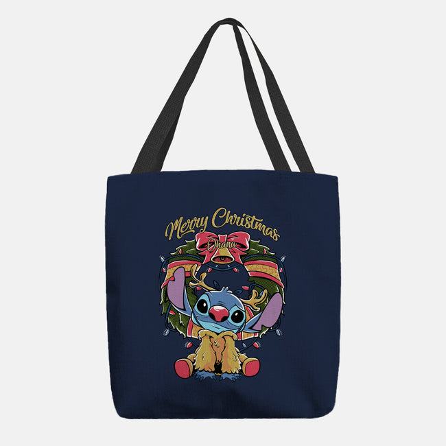 Stitch Christimas-None-Basic Tote-Bag-Nihon Bunka