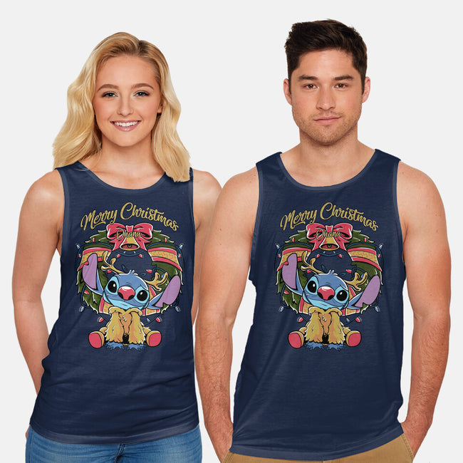 Stitch Christimas-Unisex-Basic-Tank-Nihon Bunka