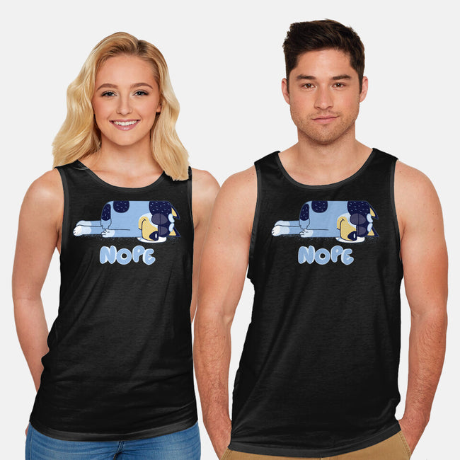 Nope Dad-Unisex-Basic-Tank-rocketman_art