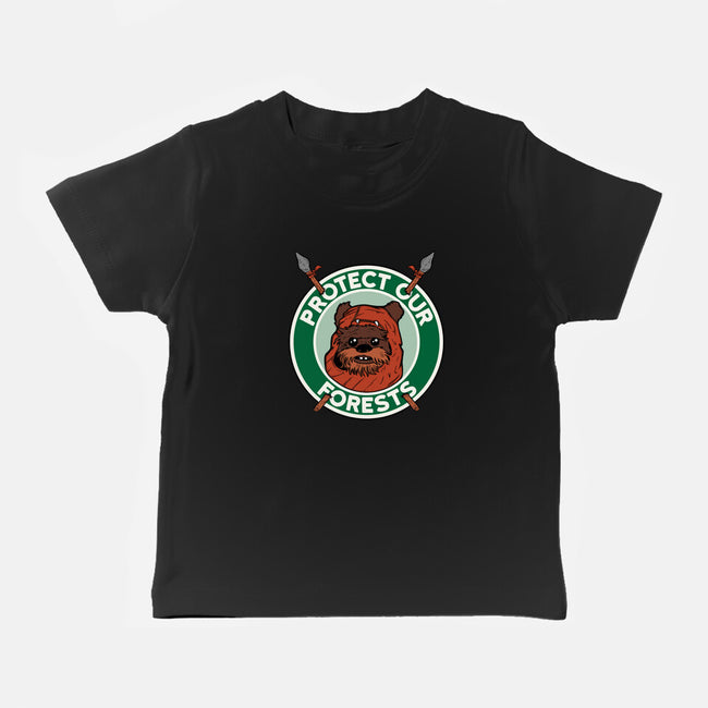 Protect Our Forests-Baby-Basic-Tee-Melonseta