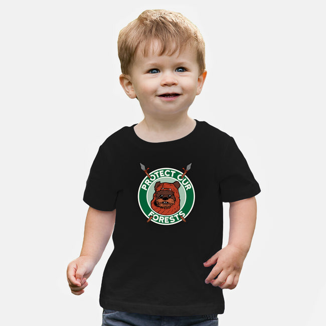 Protect Our Forests-Baby-Basic-Tee-Melonseta