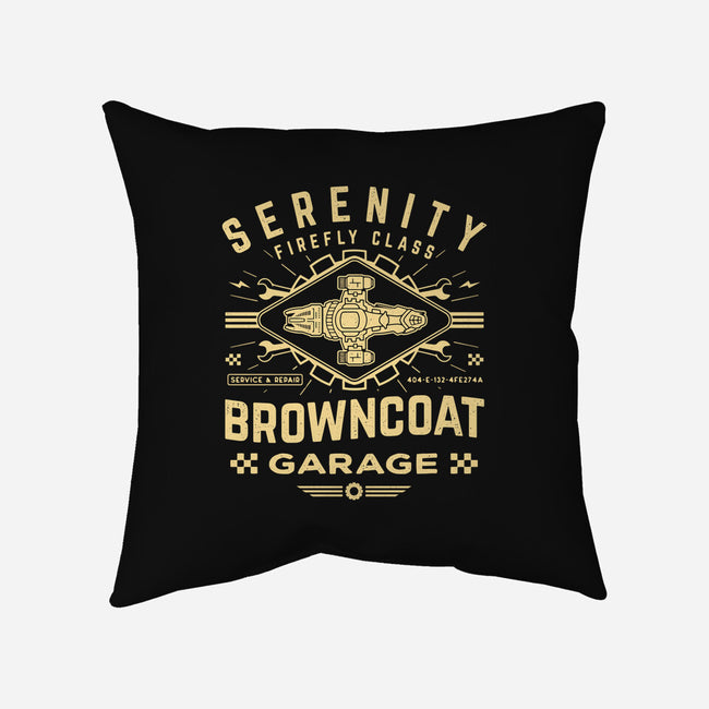 Browncoat Garage-None-Removable Cover-Throw Pillow-Logozaste