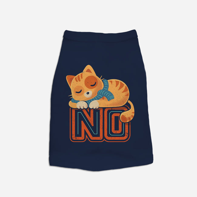 No Means No-Cat-Basic-Pet Tank-erion_designs