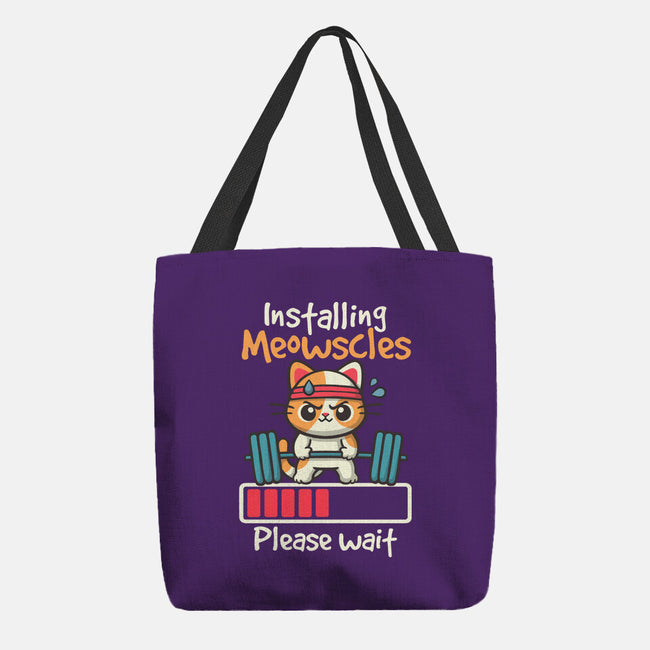 Installing Meowscles-None-Basic Tote-Bag-NemiMakeit