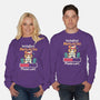 Installing Meowscles-Unisex-Crew Neck-Sweatshirt-NemiMakeit