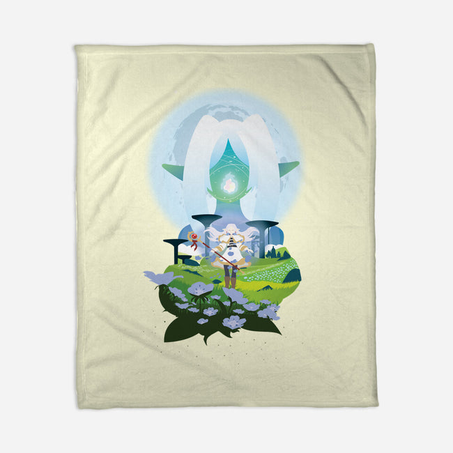 The Mage-None-Fleece-Blanket-SwensonaDesigns