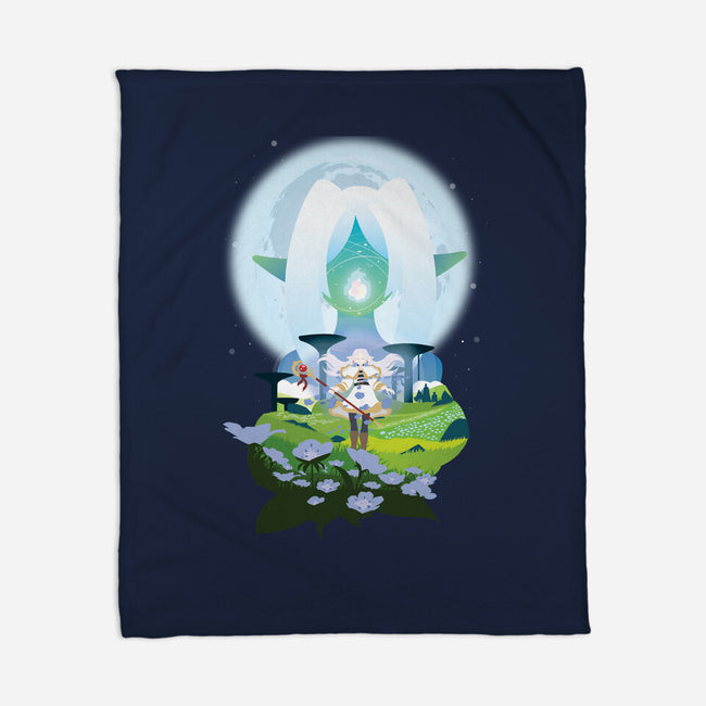 The Mage-None-Fleece-Blanket-SwensonaDesigns