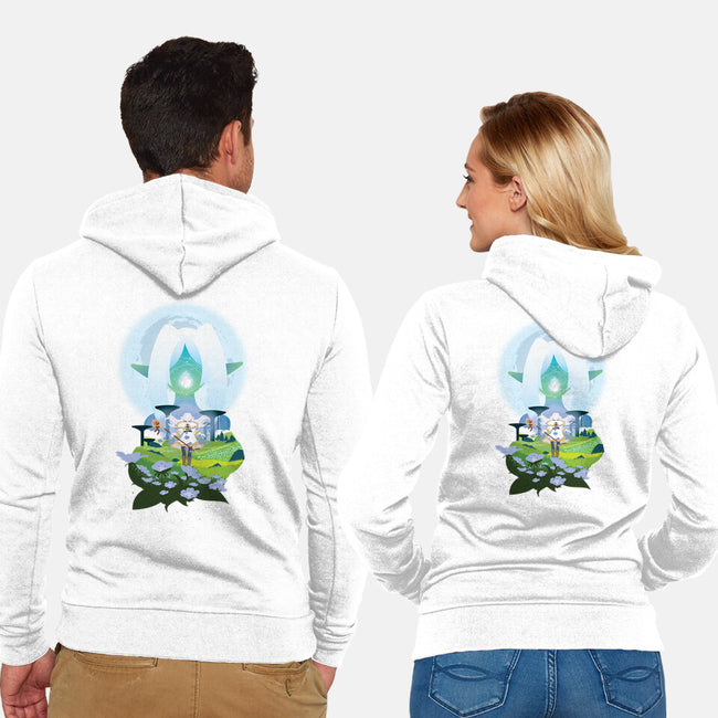 The Mage-Unisex-Zip-Up-Sweatshirt-SwensonaDesigns