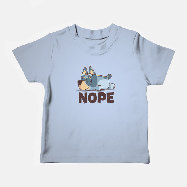 Lazy Heeler-Baby-Basic-Tee-retrodivision