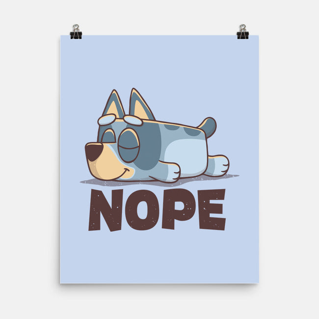 Lazy Heeler-None-Matte-Poster-retrodivision