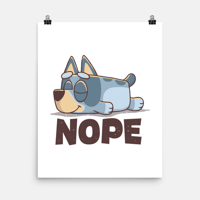 Lazy Heeler-None-Matte-Poster-retrodivision