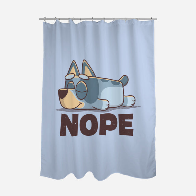 Lazy Heeler-None-Polyester-Shower Curtain-retrodivision