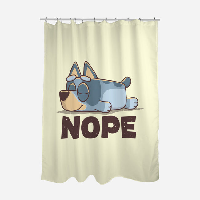 Lazy Heeler-None-Polyester-Shower Curtain-retrodivision