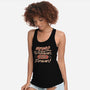 Humans Whatever Cats Forever-Womens-Racerback-Tank-tobefonseca