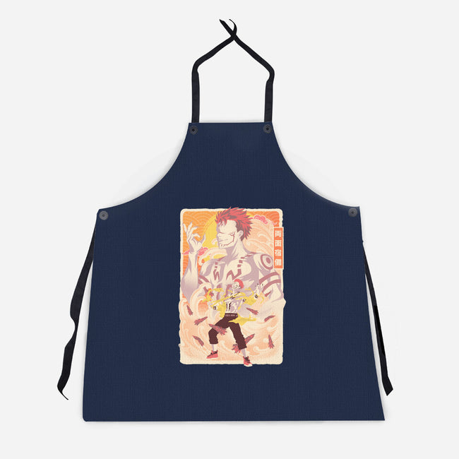 Musha-E Sukuna-Unisex-Kitchen-Apron-hypertwenty