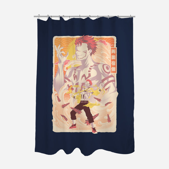 Musha-E Sukuna-None-Polyester-Shower Curtain-hypertwenty