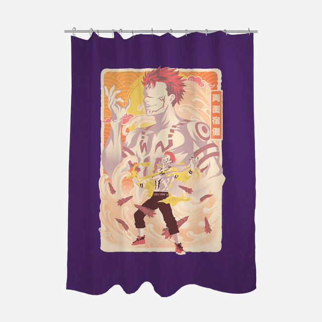 Musha-E Sukuna-None-Polyester-Shower Curtain-hypertwenty