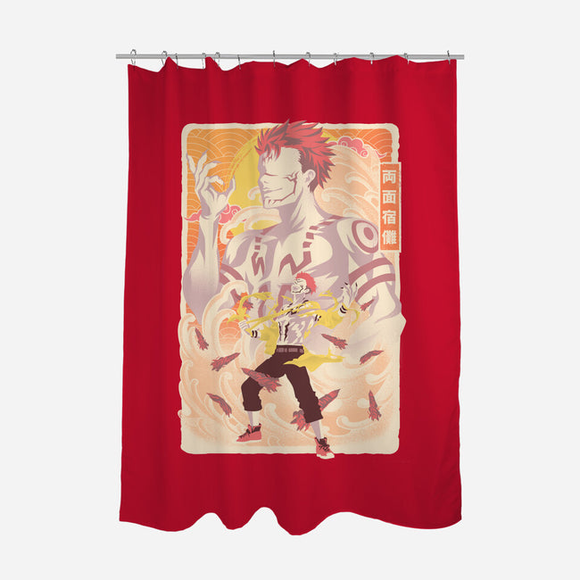 Musha-E Sukuna-None-Polyester-Shower Curtain-hypertwenty