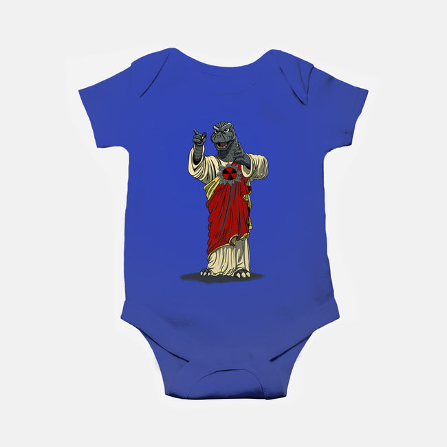 Son Of Godzilla-Baby-Basic-Onesie-SeamusAran