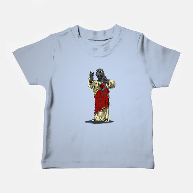 Son Of Godzilla-Baby-Basic-Tee-SeamusAran