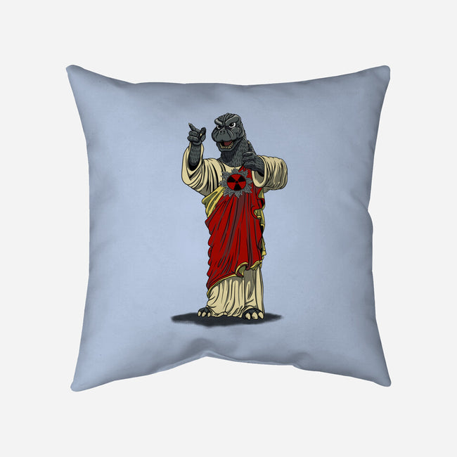 Son Of Godzilla-None-Removable Cover w Insert-Throw Pillow-SeamusAran