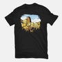 Mount Simpsons-Unisex-Basic-Tee-dalethesk8er