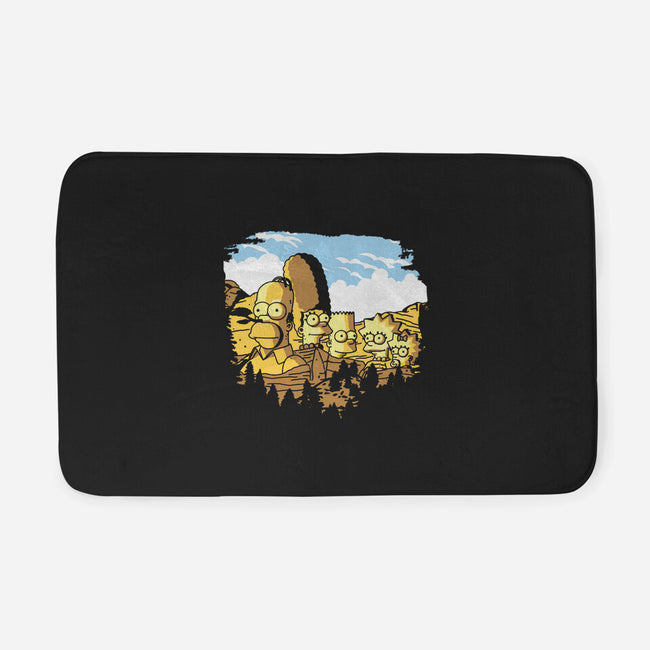 Mount Simpsons-None-Memory Foam-Bath Mat-dalethesk8er