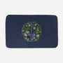 A Warrior In The Forest-None-Memory Foam-Bath Mat-rmatix