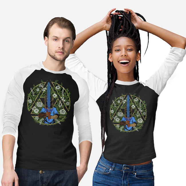 A Warrior In The Forest-Unisex-Baseball-Tee-rmatix