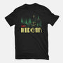 Visit Midgar-Womens-Fitted-Tee-arace