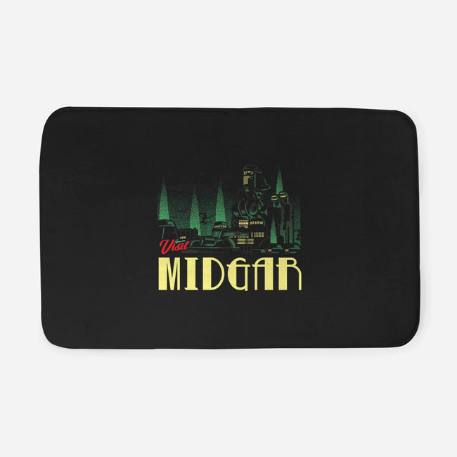 Visit Midgar-None-Memory Foam-Bath Mat-arace