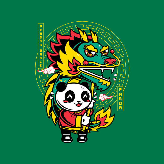 Dragon Dance Panda-None-Polyester-Shower Curtain-krisren28