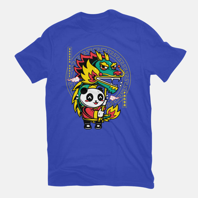 Dragon Dance Panda-Unisex-Basic-Tee-krisren28