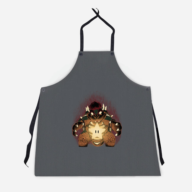 Bowser Star-Unisex-Kitchen-Apron-rmatix