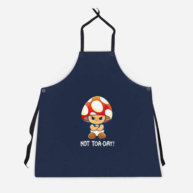 Not Happening Toaday-Unisex-Kitchen-Apron-Vallina84