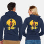 Young Pirate-Unisex-Zip-Up-Sweatshirt-Astoumix