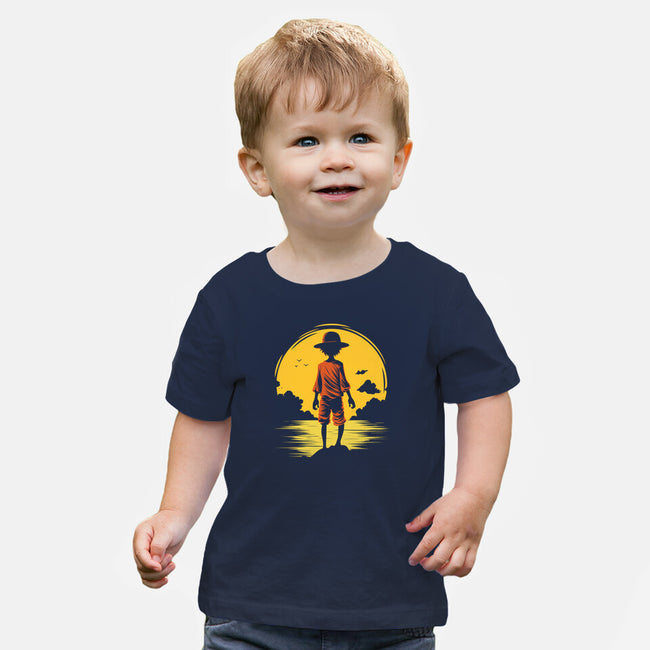 Young Pirate-Baby-Basic-Tee-Astoumix