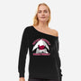 Phyrex Yourself-Womens-Off Shoulder-Sweatshirt-Aarons Art Room