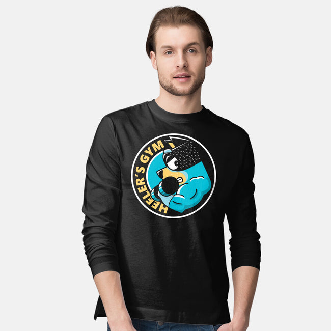 Heeler's Gym-Mens-Long Sleeved-Tee-retrodivision