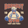 Borkout Gym-Unisex-Zip-Up-Sweatshirt-retrodivision